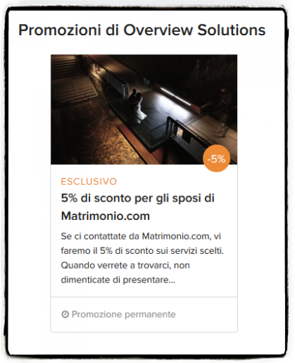 Servizio matrimoniale 